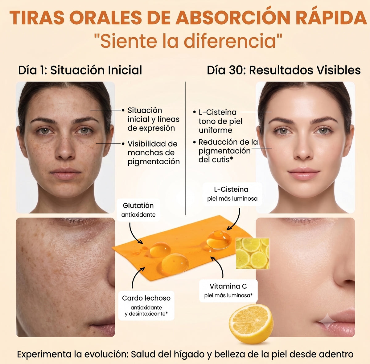 Dúo Luminosidad Total (Colágeno + Glutation)