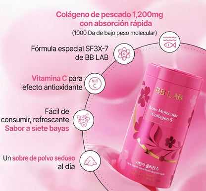 BB LAB Colágeno S Bajo peso Molecular x 30 stiks