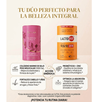 Dúo Belleza Integral (BB Lab Collagen + Lacto-Fit)