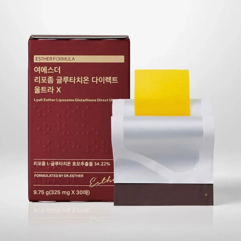 Liposome Glutathione Direct Ultra Coreano 30 unidades / 325 mg.