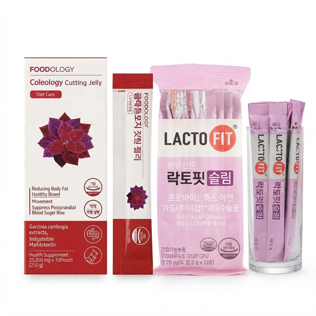 Duo Intestino & Silueta Pack (Jelly Foodology + Lacto Fit Slim)