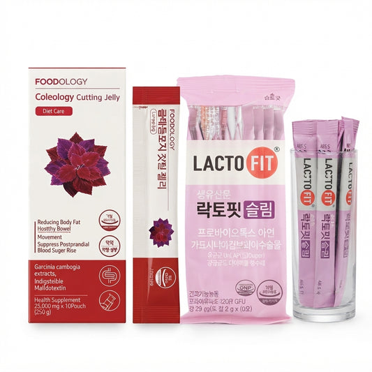 Duo Intestino & Silueta Pack (Jelly Foodology + Lacto Fit Slim)