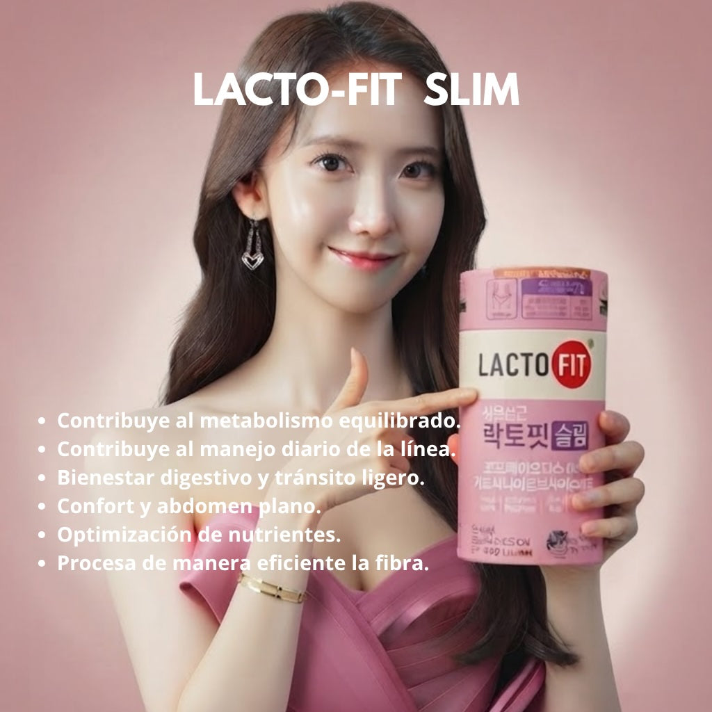 LACTO-FIT Slim Probiótico Coreano 🇰🇷✨: Bienestar y la Silueta Ideal