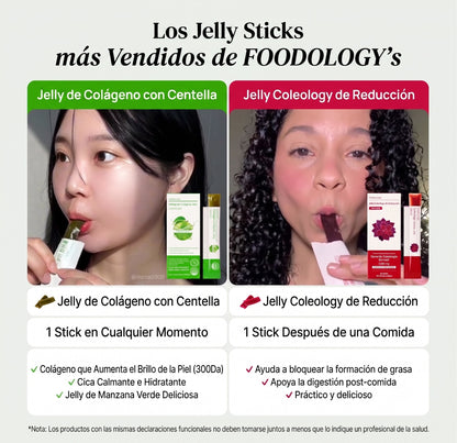 FOODOLOGY Collagen Centella Jelly Coreano 10 sticks